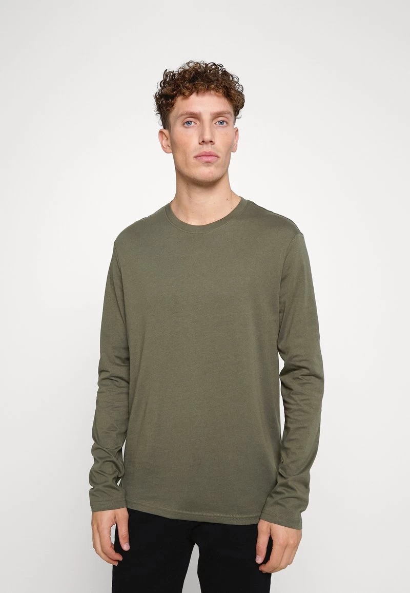 Pier One 5 PACK - Langarmshirt - Blue/white/beige/olive 4 Pier One 5 PACK - Langarmshirt - Blue/white/beige/olive – Bild 4