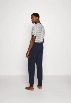 Pier One 2 PACK - Nachtwäsche Hose - Dark Blue/mottled Light Grey -Pier One 058df6f0d3f34a2aaf1cb22da08558a8