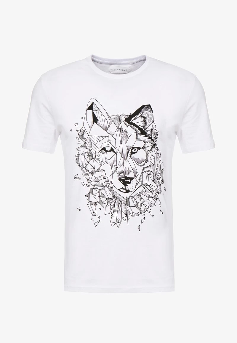 Pier One T-Shirt Print - White 5 Pier One T-Shirt Print - White – Bild 5