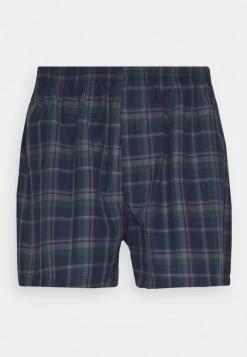 Pier One 5 PACK - Boxershorts - Black /dark Blue /dark Green -Pier One 1036f8b51d444982b04796d8a569057a