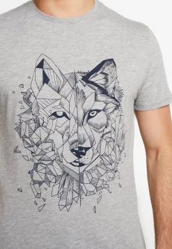 Pier One T-Shirt Print - Mottled Grey -Pier One 19bac3e87c214150932db03a2c67e58e