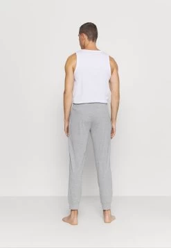 Pier One 2 PACK - Nachtwäsche Hose - Mottled Dark Grey/mottled Grey -Pier One 19d064d2851f4acfa521ce0576d2c8f9