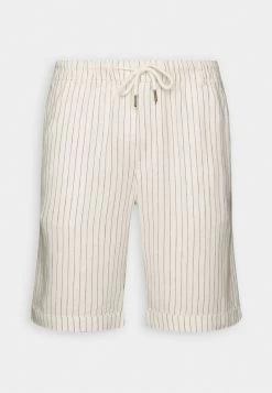 Pier One LINEN BLEND DRAWCORD SHORTS - Shorts - Off-white -Pier One 228637db60b840a58a2b5acb0845341b 1