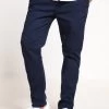 Pier One SLIM FIT CHINO - Chino - Dark Blue