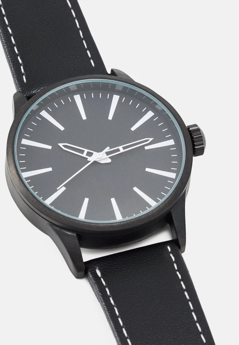 Pier One UNISEX - Uhr - Black 4 Pier One UNISEX - Uhr - Black – Bild 4