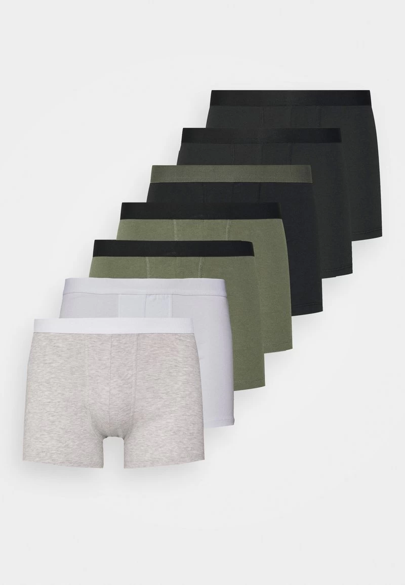 Pier One 7 PACK - Panties - Black/grey/khaki 5 Pier One 7 PACK - Panties - Black/grey/khaki – Bild 5