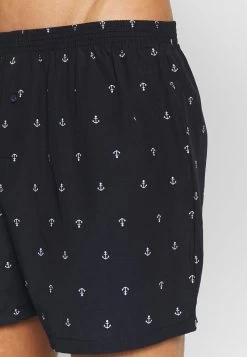 Pier One 3 PACK - Boxershorts - Dark Blue -Pier One 413ef5c40f3a44f9a84bdac4dc93afad