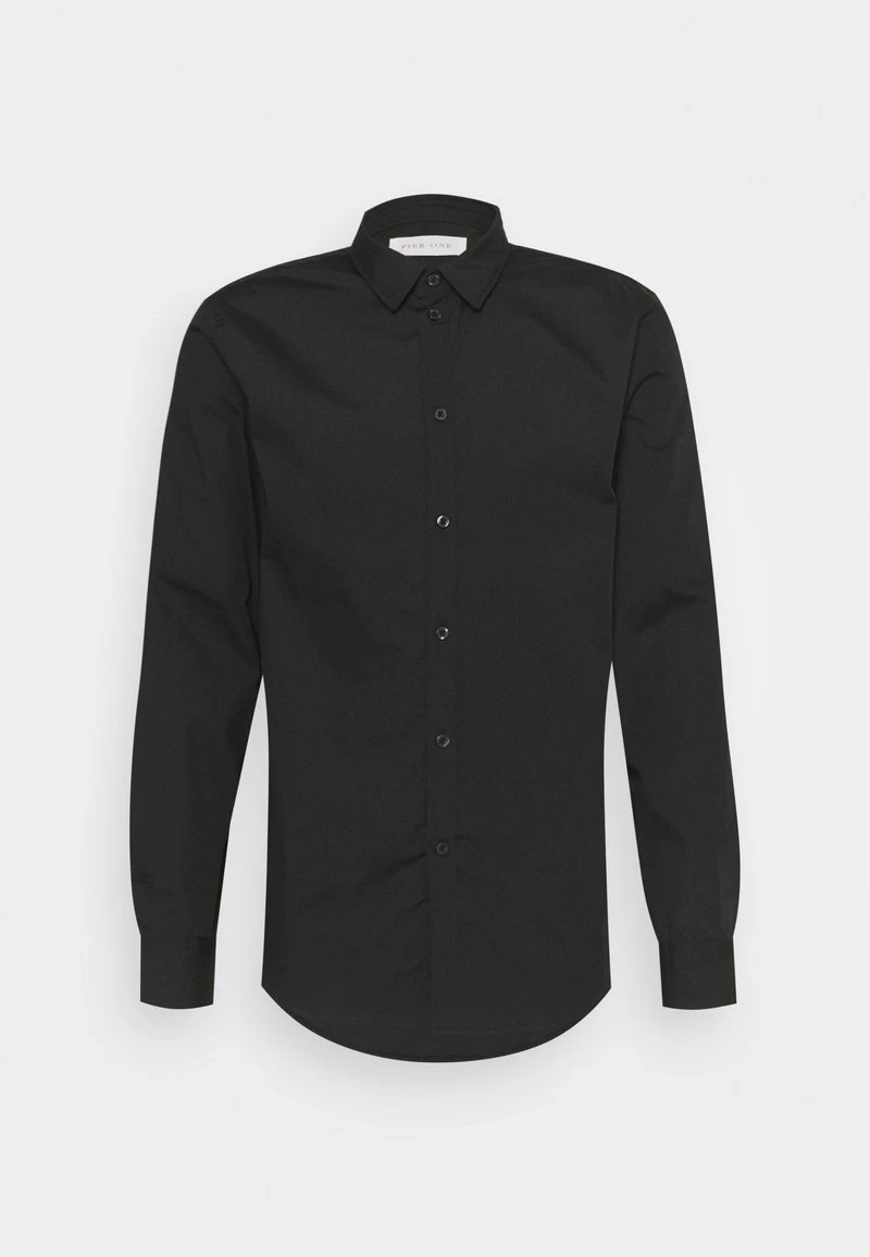 Pier One 2 PACK - Businesshemd - White/black 2 Pier One 2 PACK - Businesshemd - White/black – Bild 2