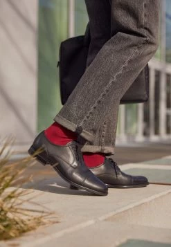 Pier One LEATHER - Business-Schnürer - Black -Pier One 5c73cd0c3a9e405887ee3816b68d4047