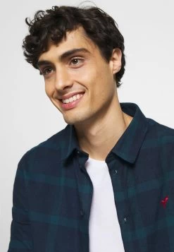 Pier One Hemd - Dark Blue/teal -Pier One 60ff006a248a4e558dbde6647cd82b01