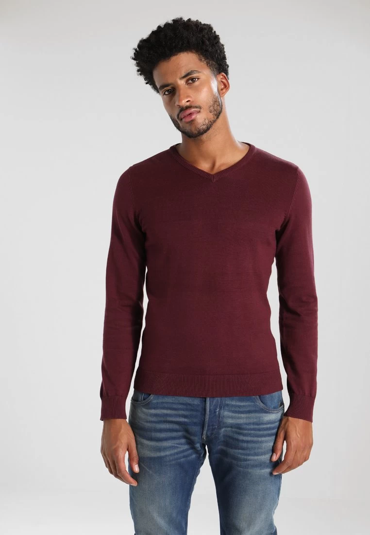 Pier One Strickpullover - Bordeaux 1 Pier One Strickpullover - Bordeaux