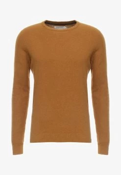 Pier One Strickpullover - Mottled Dark Yellow -Pier One 83162adb0e174da3a4851f0ab6d152d2