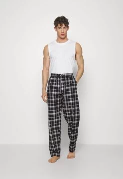 Pier One 2 PACK - Nachtwäsche Hose - Dark Blue