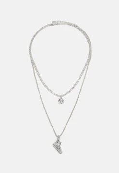 Pier One 2 PACK - Halskette - Silver-coloured -Pier One 9d038e7670c342348d18a1c1009866cc 1
