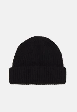 Pier One SHORT MICRO BEANIE UNISEX - Mütze - Black -Pier One 9f21733eb7c144e99d0caa1c7530c76b 1