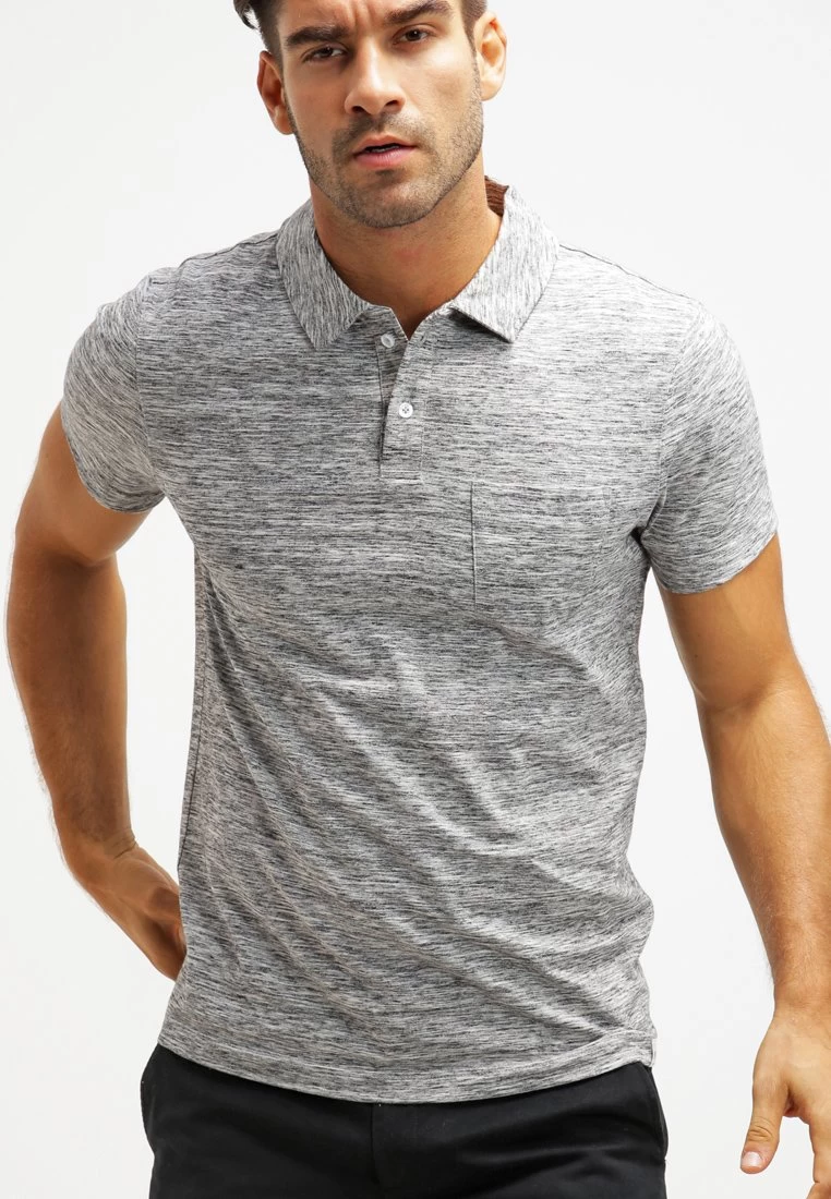 Pier One Poloshirt - Grey Melange 6 Pier One Poloshirt - Grey Melange – Bild 6