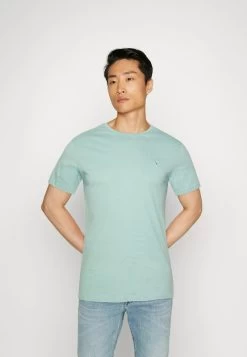 Pier One 5 PACK - T-Shirt Basic - Mottled Blue/light Green/off-white -Pier One a860309a8a4e4663bcbed72cc86372f3