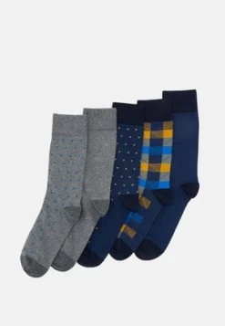 Pier One 3PACK - Socken - Dark Blue, Dark Red, White -Pier One b007253874864f13810eb266ab954999