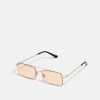 Pier One UNISEX - Sonnenbrille - Silver-coloured, Orange