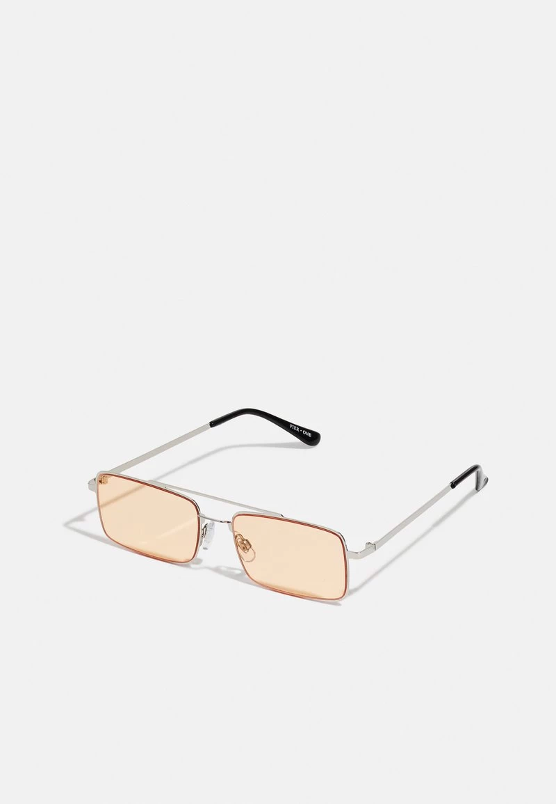 Pier One UNISEX - Sonnenbrille - Silver-coloured, Orange 1 Pier One UNISEX - Sonnenbrille - Silver-coloured, Orange