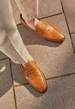 Pier One LEATHER - Business-Slipper - Camel -Pier One b47687c00cb94dae94774bfae9bc3a7e