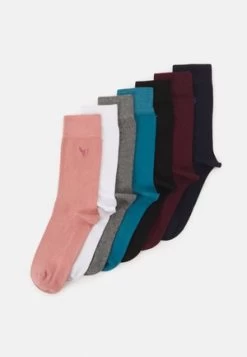 Pier One 3PACK - Socken - Dark Blue, Dark Red, White -Pier One bf4e754190e0449abaee1061f1cf25a7