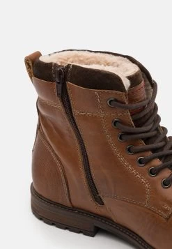 Pier One Schnürstiefelette - Cognac -Pier One c5a9a60e11ed4195a18f26ff85f99d2b