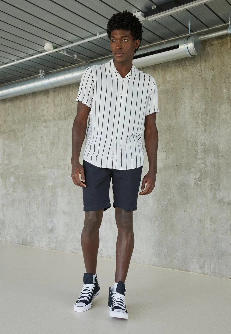 Pier One 2 PACK - Hemd - Black/white 1 Pier One 2 PACK - Hemd - Black/white