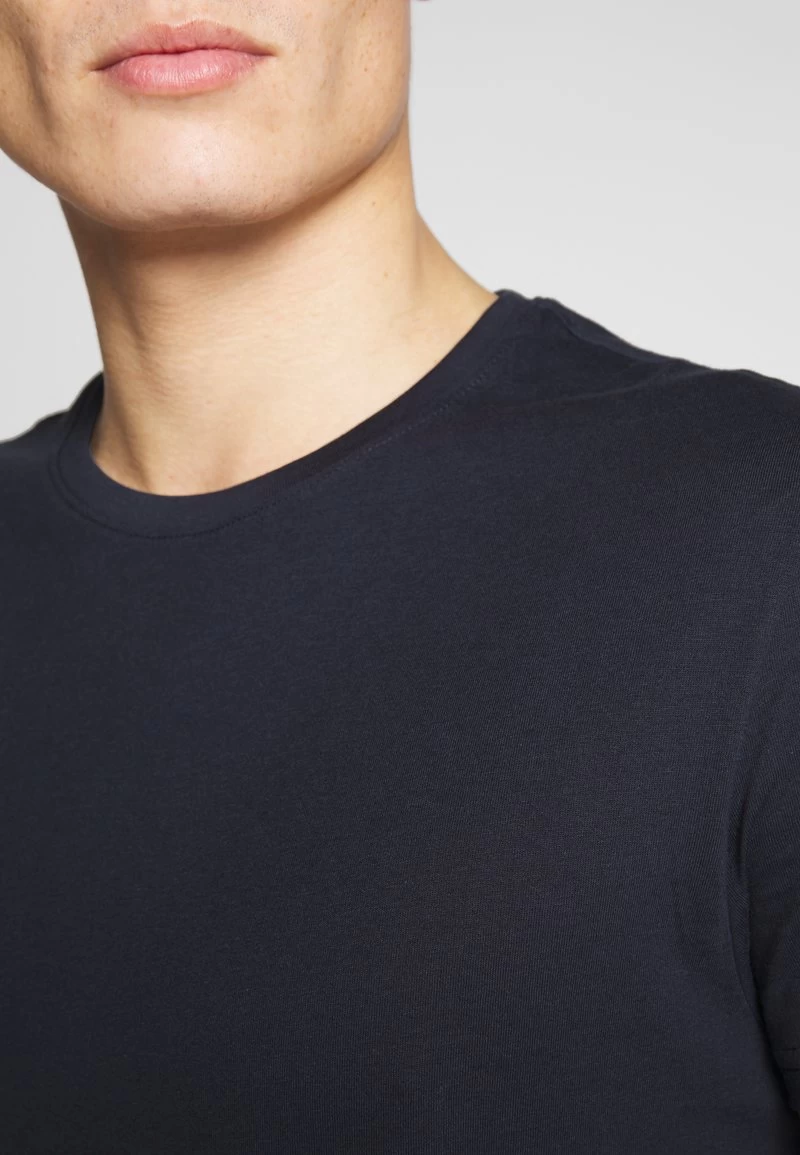 Pier One 2 PACK - T-Shirt Basic - White/dark Blue 6 Pier One 2 PACK - T-Shirt Basic - White/dark Blue – Bild 6