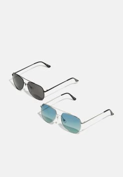 Pier One 2 PACK - Sonnenbrille - Black/blue