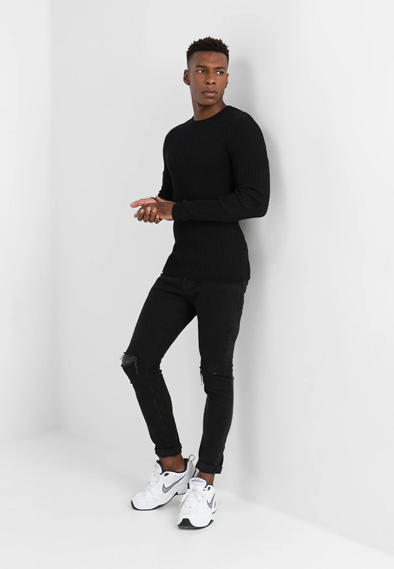 Pier One Strickpullover - Black 2 Pier One Strickpullover - Black – Bild 2