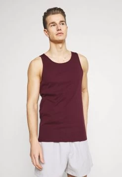 Pier One 3 PACK - Unterhemd/-shirt - Dark Blue/bordeaux/off-white -Pier One e5c0c269801440abb1025cc34256b4eb