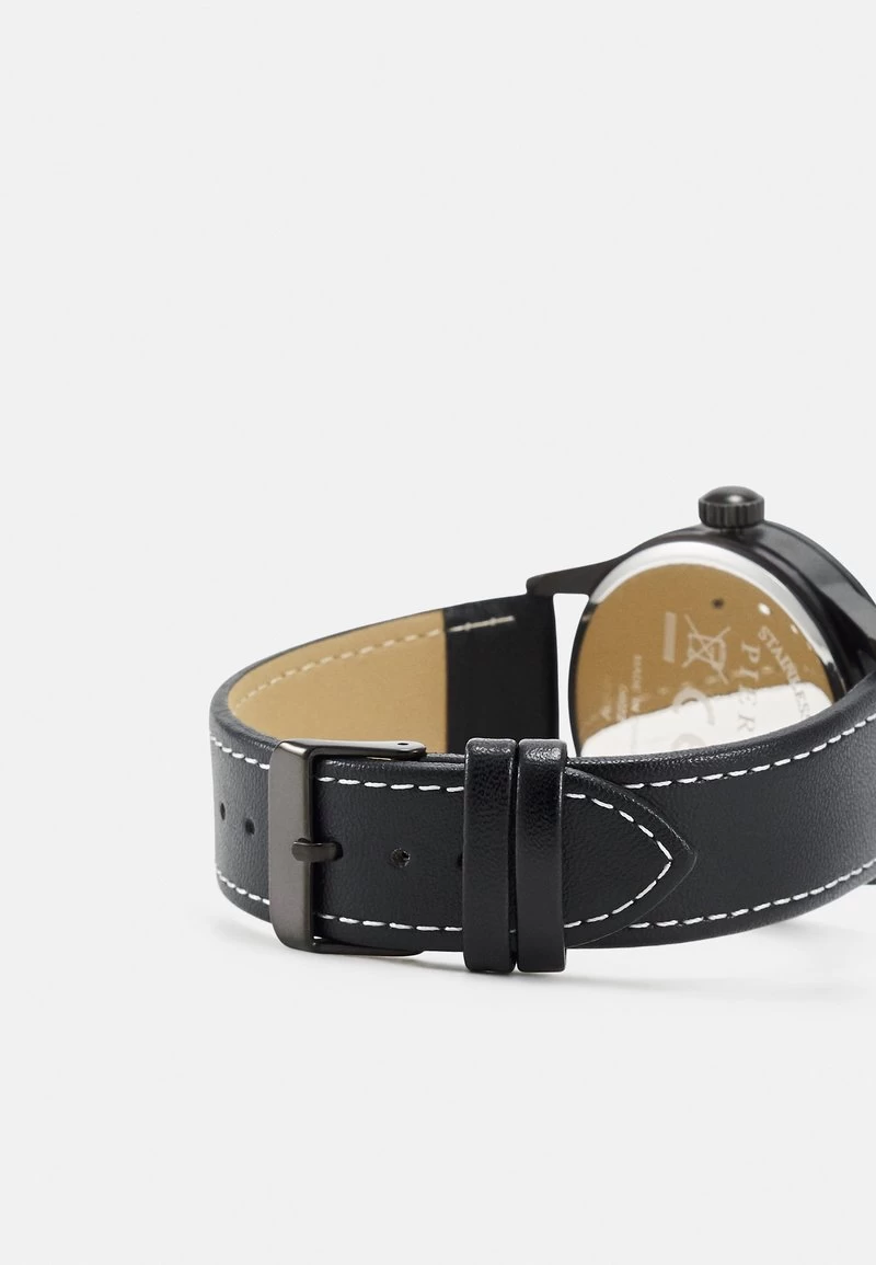 Pier One UNISEX - Uhr - Black 2 Pier One UNISEX - Uhr - Black – Bild 2