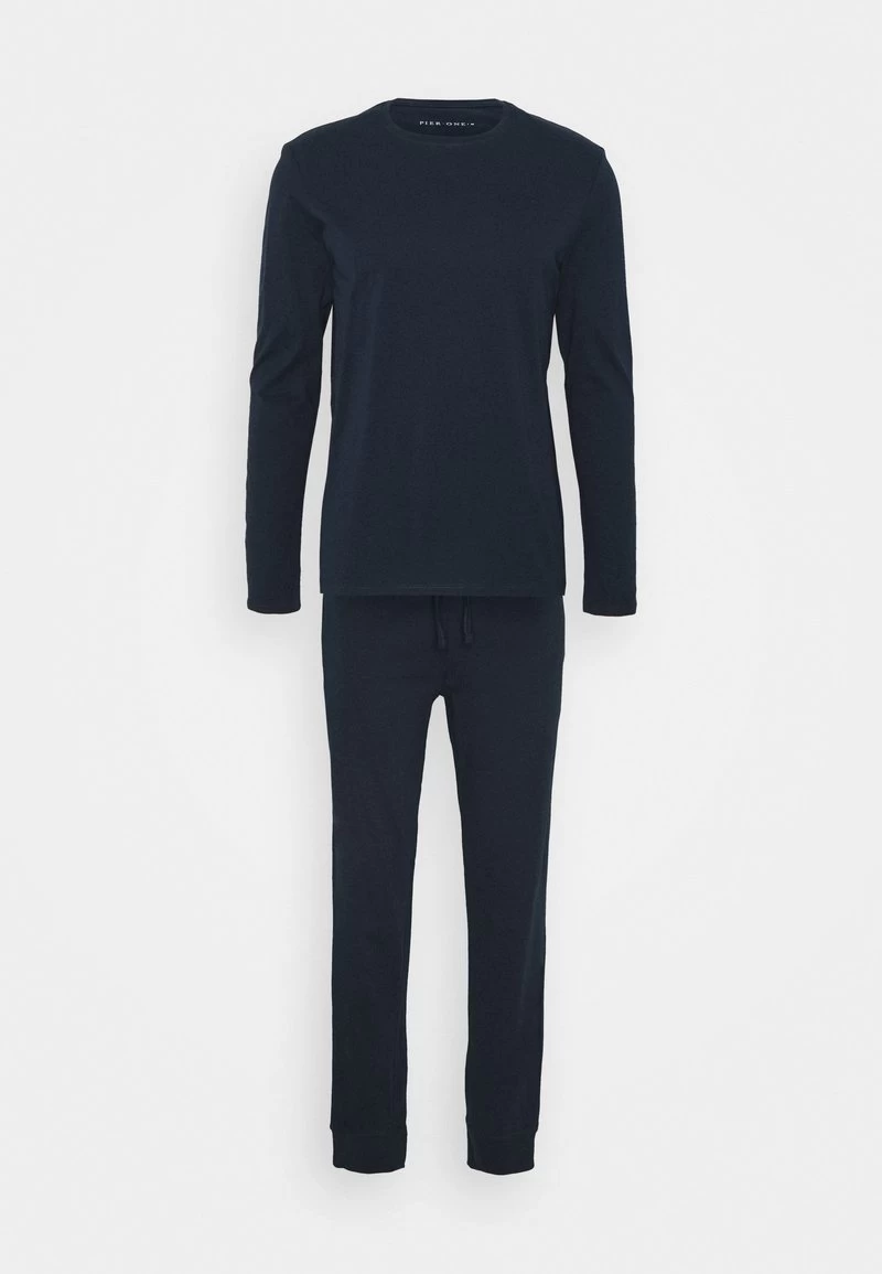 Pier One Nachtwäsche Set - Dark Blue 4 Pier One Nachtwäsche Set - Dark Blue – Bild 4